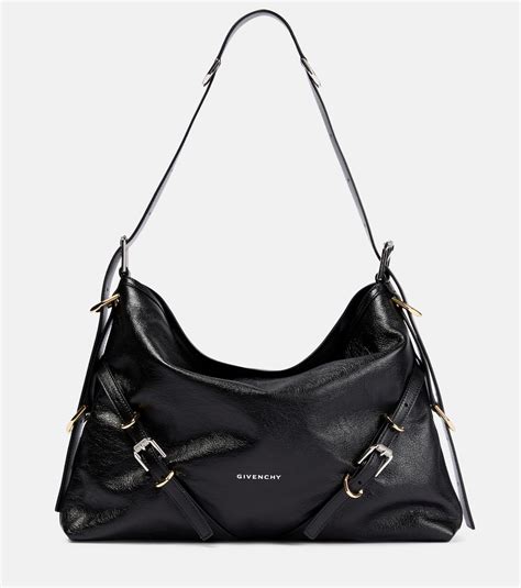 givenchy gv medium leather bucket bag|givenchy voyou bag.